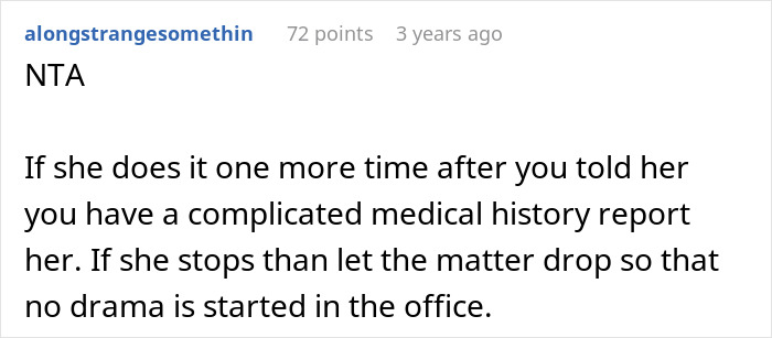 Woman Left In Tears After Coworker Demands She Stop Feeding Him Woman Left In Tears After Coworker Demands She Stop Feeding Him