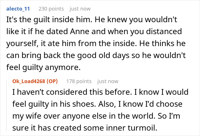 “AITAH For Causing My Ex-GF’s Husband (Also, My Previous Best Friend) To Cry At The Bar?” “AITAH For Causing My Ex-GF’s Husband (Also, My Previous Best Friend) To Cry At The Bar?”