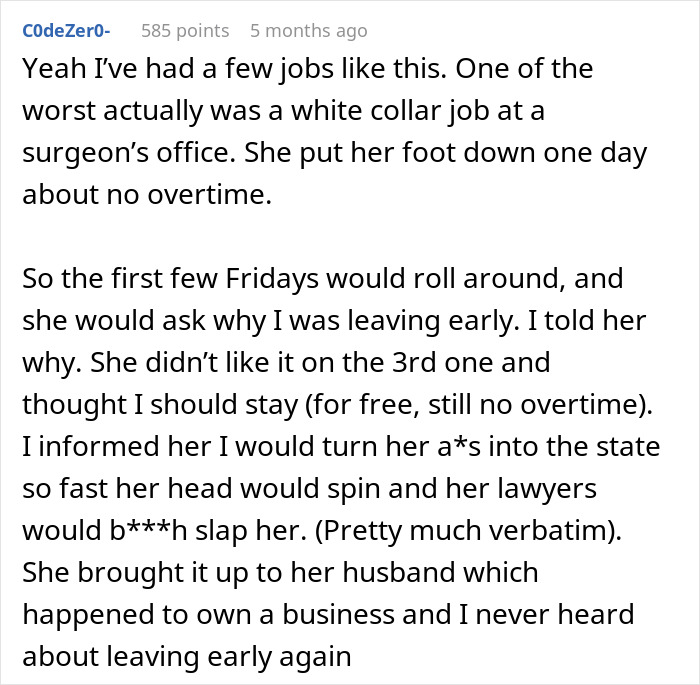 Worker Enjoys Film Premiere Mid-Shift, Comes To Work The Next Day To A Confused Manager