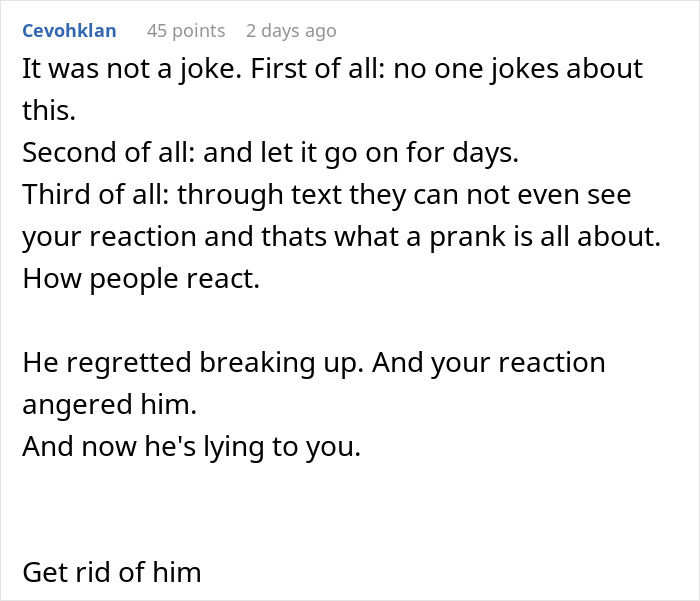 37-Year-Old Man Prank-Breaks Up With Long-Term Girlfriend, Doesn't Like Her Reaction 37-Year-Old Man Prank-Breaks Up With Long-Term Girlfriend, Doesn't Like Her Reaction