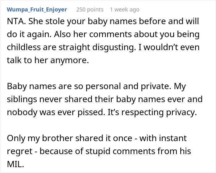 Woman Hides Her Unborn Baby’s Name From Copycat Sister Who Stole Her Last Two Baby Name Ideas Woman Hides Her Unborn Baby’s Name From Copycat Sister Who Stole Her Last Two Baby Name Ideas