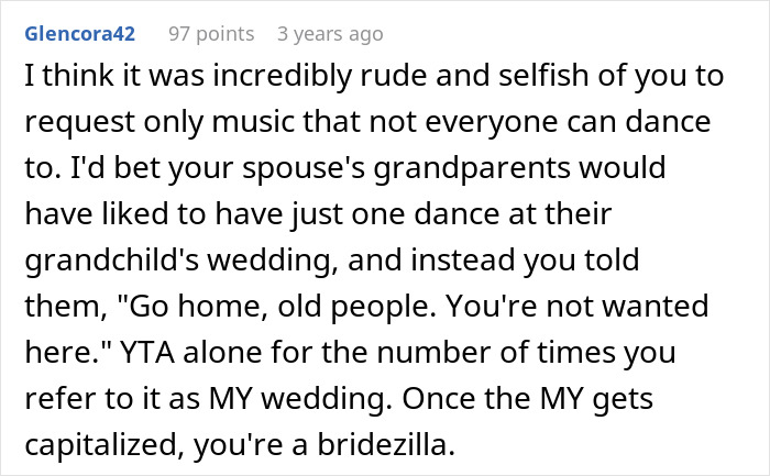 Bride Wouldn’t Let Grandparents-In-Law Ruin Her Wedding With Their ‘Special’ Moment, Gets Dragged