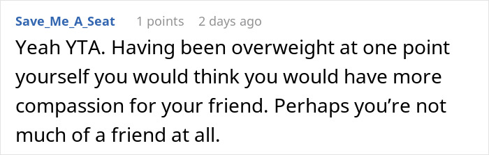 Obese Woman Turns To Friend Asking To Switch B&B Rooms, Ends Up Sobbing Instead Obese Woman Turns To Friend Asking To Switch B&B Rooms, Ends Up Sobbing Instead