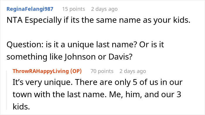 Woman Refuses To Share Last Name With Fiancé’s ‘Intimidating’ Ex, Demands She Change It Woman Refuses To Share Last Name With Fiancé’s ‘Intimidating’ Ex, Demands She Change It