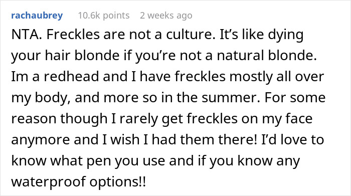 Woman Misses Her Freckles So She Paints Them On, Gets Called Out For 'Cultural Appropriation'