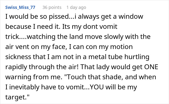 Woman Invades Personal Space On A Plane, Flier Comes Up With A Genius Plan To Get Back At Her Woman Invades Personal Space On A Plane, Flier Comes Up With A Genius Plan To Get Back At Her