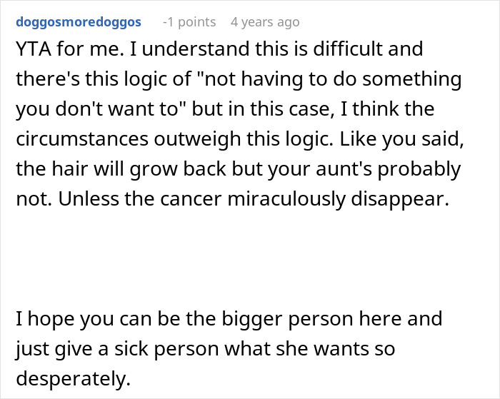 Teen Struggles To Handle The Pressure After Family Demands She Shave Her Head For Aunt Teen Struggles To Handle The Pressure After Family Demands She Shave Her Head For Aunt