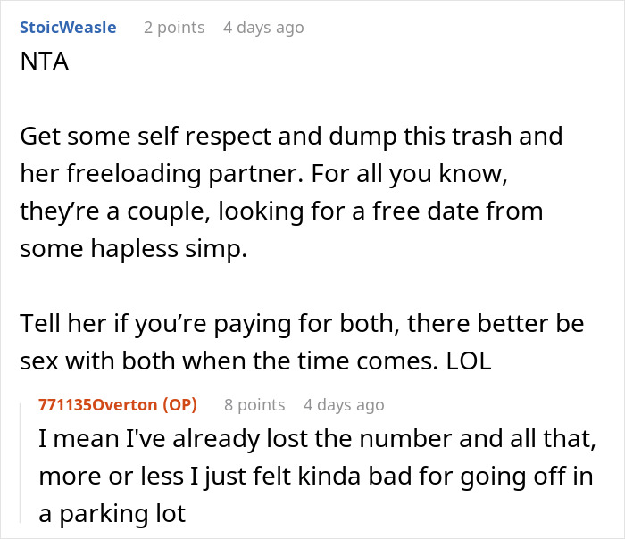 Man Roasts Date After She Brings Her Friend Along Expecting Him To Pay Man Roasts Date After She Brings Her Friend Along Expecting Him To Pay