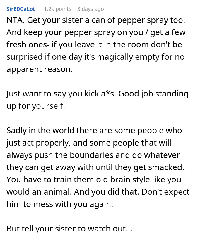 Mom’s New Boyfriend Crosses The Line, Gets Pepper-Sprayed By Teen He Walked In On Mom’s New Boyfriend Crosses The Line, Gets Pepper-Sprayed By Teen He Walked In On