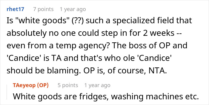 Bride Furious After Her Time Off Was Canceled Due To Coworker’s Surgery Bride Furious After Her Time Off Was Canceled Due To Coworker’s Surgery