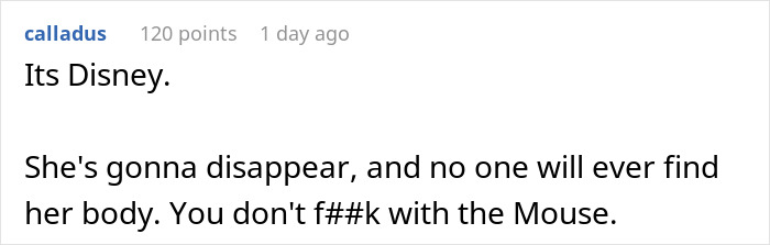 “Dear Disney”: Karen Tries To Take Down A ‘Scammer’, They Turn The Tables Around “Dear Disney”: Karen Tries To Take Down A ‘Scammer’, They Turn The Tables Around