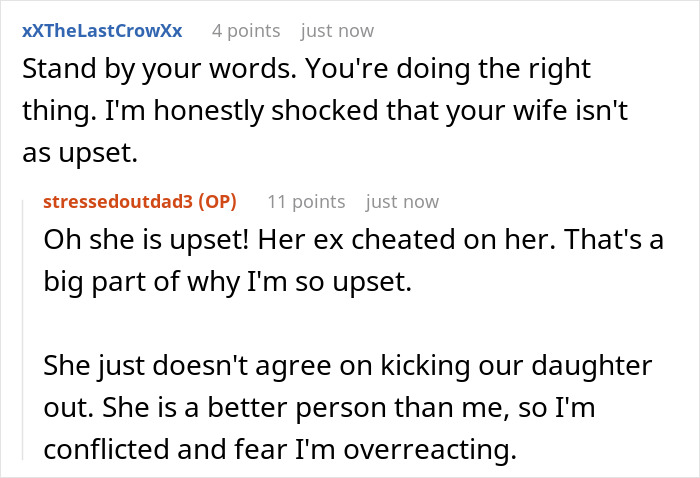 Man Has Tough Conversation With 21YO Daughter Who Had An Affair With Their Married Neighbor