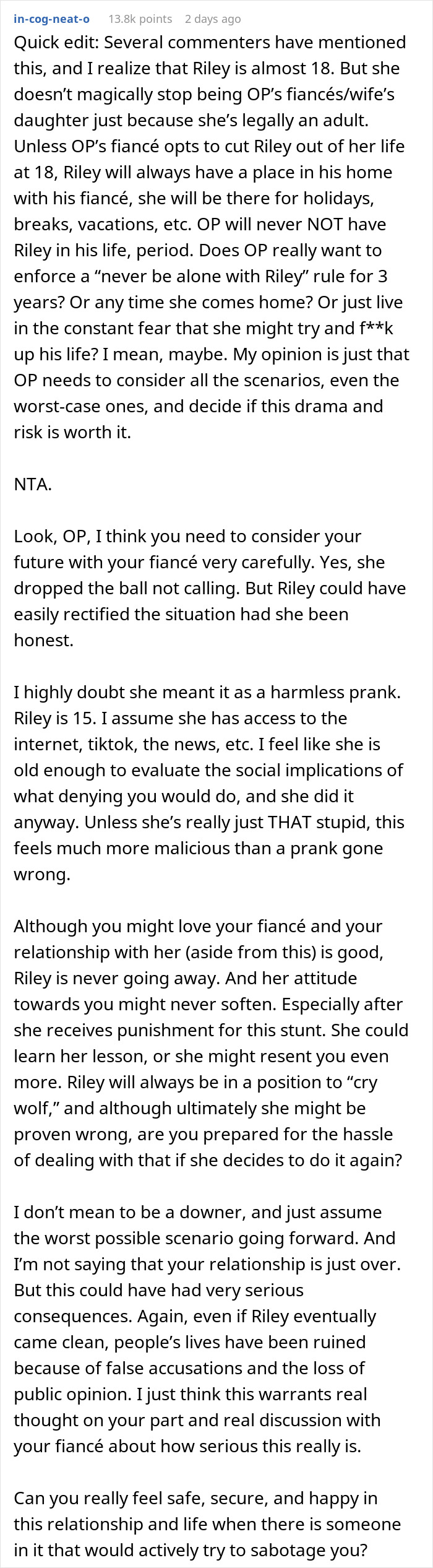Man Loses His Cool When He Learns His Future Stepdaughter’s Joke Almost Got Him Arrested Man Loses His Cool When He Learns His Future Stepdaughter’s Joke Almost Got Him Arrested