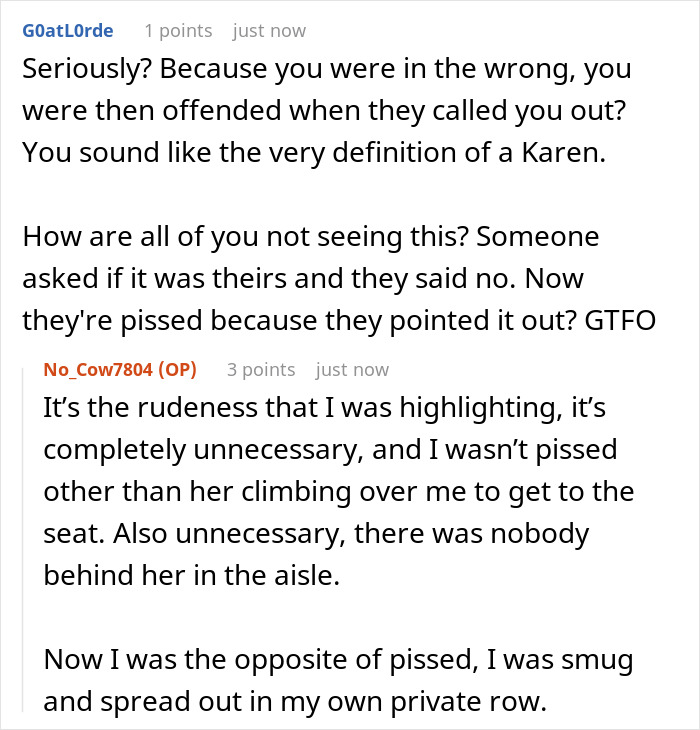“So You ARE In The Wrong Seat”: Lady Embarrasses Traveler, Gets Stuck In A Row Full Of People “So You ARE In The Wrong Seat”: Lady Embarrasses Traveler, Gets Stuck In A Row Full Of People