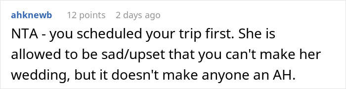 "AITA For Choosing A Concert Over My Best Friend's Wedding?" "AITA For Choosing A Concert Over My Best Friend's Wedding?"