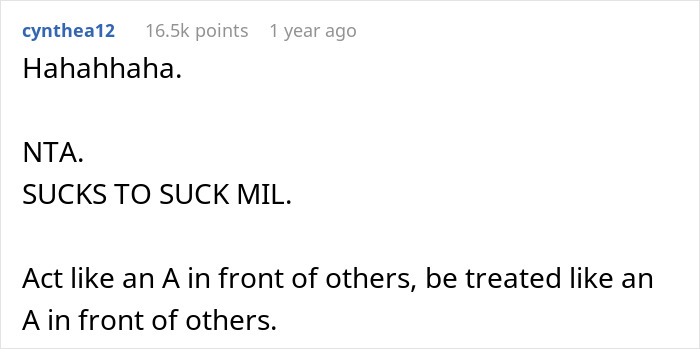 "AITA For Returning The Money To My MIL In Front Of Everyone, Embarrassing Her?"