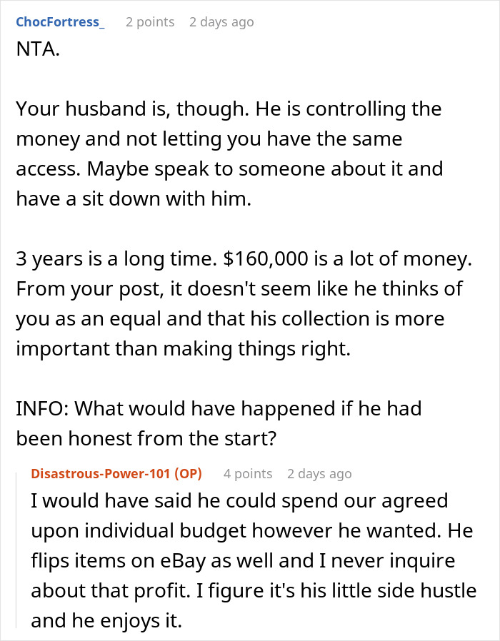 Husband Keeps Losing It Every Time Wife Spends Money, She Finally Finds Out Why
