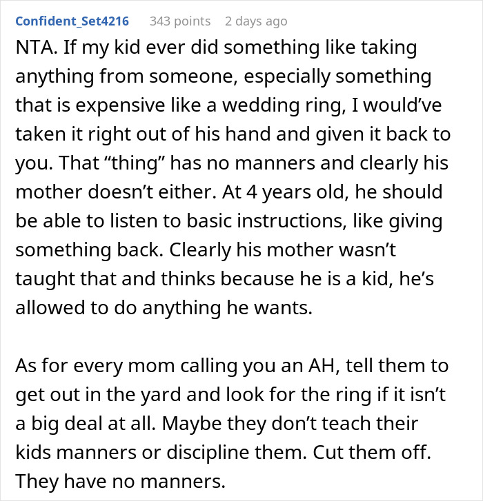 “AITA For Telling My Friend Her Kid Has No Manners?”