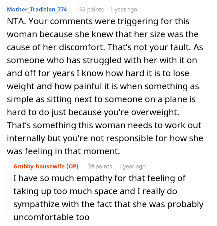 Person Gets Trapped By A Plus-Size Woman On A Flight, Makes Her Cry After Asking To Switch Seats Person Gets Trapped By A Plus-Size Woman On A Flight, Makes Her Cry After Asking To Switch Seats
