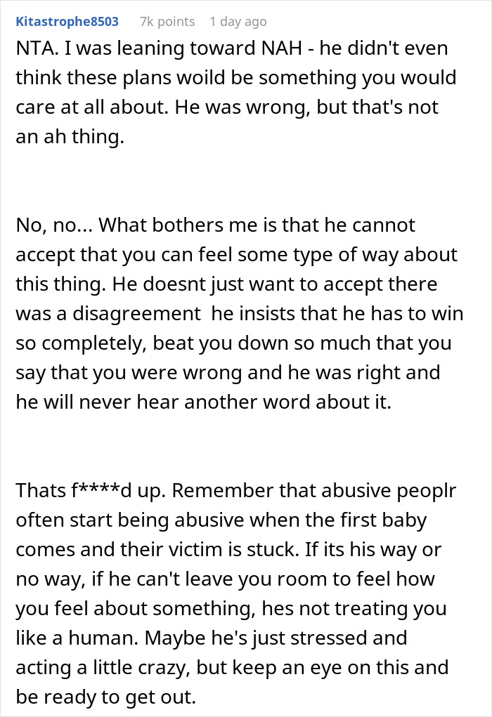 Man Upsets Wife The Day Before Her C-Section By Making Plans With Friends Without Her Man Upsets Wife The Day Before Her C-Section By Making Plans With Friends Without Her