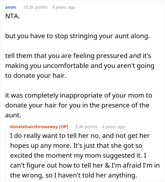 Teen Struggles To Handle The Pressure After Family Demands She Shave Her Head For Aunt Teen Struggles To Handle The Pressure After Family Demands She Shave Her Head For Aunt