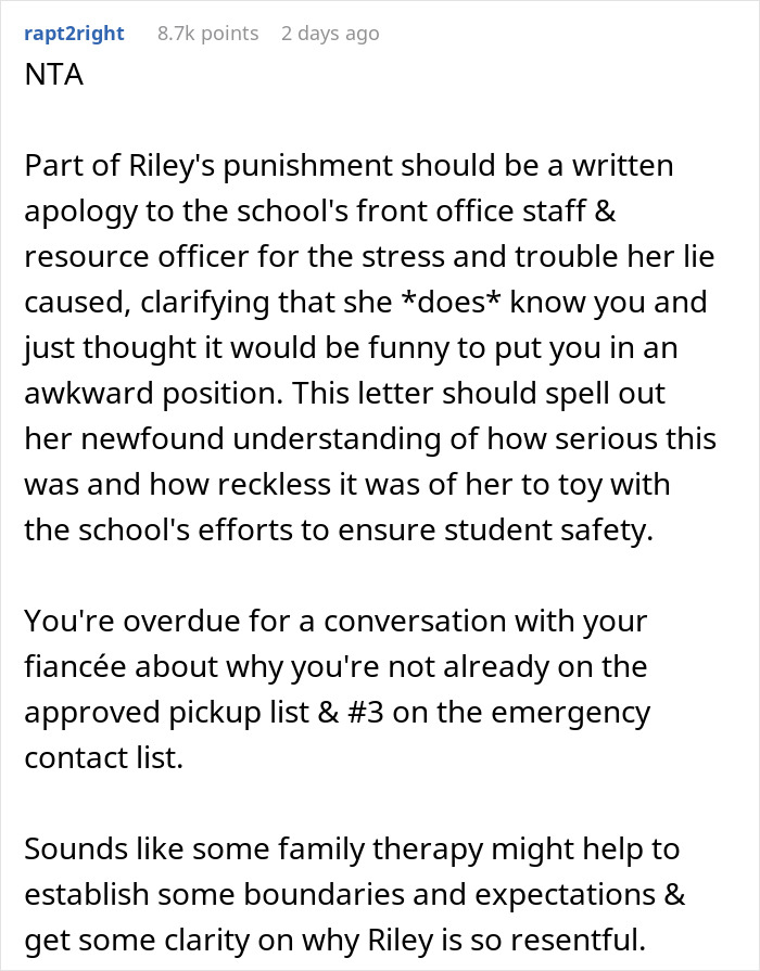 Man Loses His Cool When He Learns His Future Stepdaughter’s Joke Almost Got Him Arrested Man Loses His Cool When He Learns His Future Stepdaughter’s Joke Almost Got Him Arrested