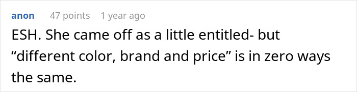 Person Gets A Different Gift For A Pregnant Friend Than On Registry, Ends Up Having To Cancel It Person Gets A Different Gift For A Pregnant Friend Than On Registry, Ends Up Having To Cancel It