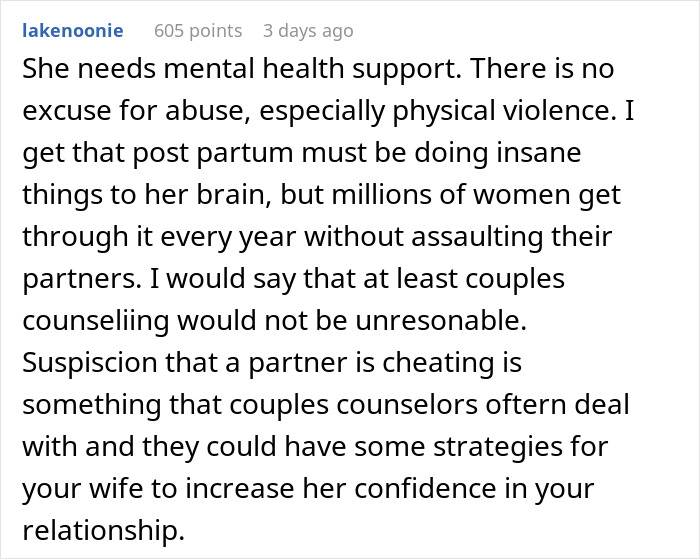 Postpartum Wife Thinks Man Is Cheating As He Came Home Later, Slaps Him So Hard He Considers Divorce Postpartum Wife Thinks Man Is Cheating As He Came Home Later, Slaps Him So Hard He Considers Divorce