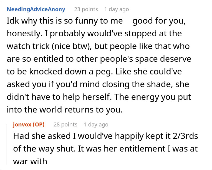 Woman Invades Personal Space On A Plane, Flier Comes Up With A Genius Plan To Get Back At Her Woman Invades Personal Space On A Plane, Flier Comes Up With A Genius Plan To Get Back At Her