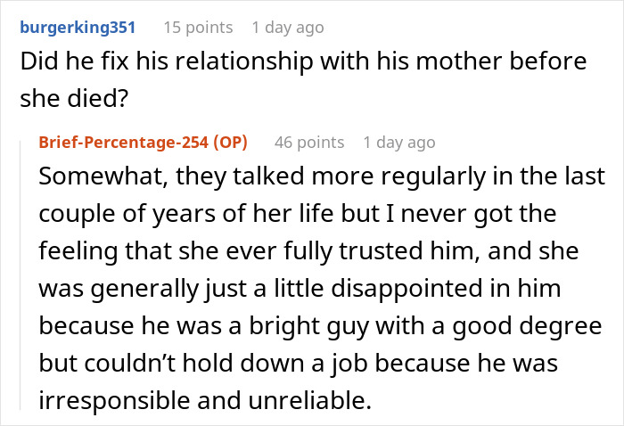 Woman Exposes Her Ex’s Lies About ‘Searching For Work’ To His Mom, She Forces Him To Apply For A Job Woman Exposes Her Ex’s Lies About ‘Searching For Work’ To His Mom, She Forces Him To Apply For A Job