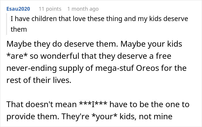 Entitled Mom Steals ‘Golden Double Stuff’ Oreo Pack From Man’s Cart In Parking Lot, Drama Ensues Entitled Mom Steals ‘Golden Double Stuff’ Oreo Pack From Man’s Cart In Parking Lot, Drama Ensues