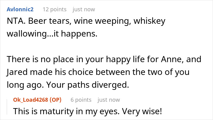 “AITAH For Causing My Ex-GF’s Husband (Also, My Previous Best Friend) To Cry At The Bar?” 