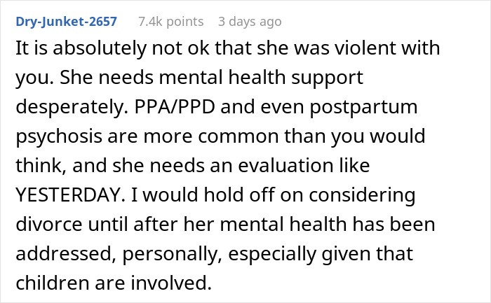 Postpartum Wife Thinks Man Is Cheating As He Came Home Later, Slaps Him So Hard He Considers Divorce Postpartum Wife Thinks Man Is Cheating As He Came Home Later, Slaps Him So Hard He Considers Divorce