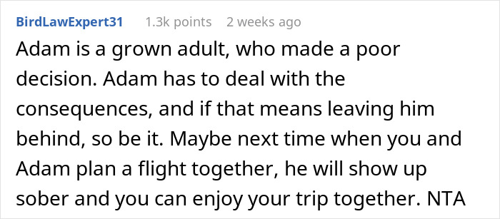 Drunk Guy Is Left At The Airport Alone When Wife Refuses To Miss Expensive Flight To See Her Family Drunk Guy Is Left At The Airport Alone When Wife Refuses To Miss Expensive Flight To See Her Family
