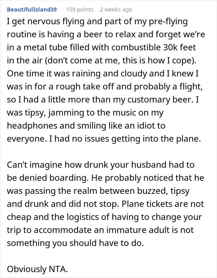 Drunk Guy Is Left At The Airport Alone When Wife Refuses To Miss Expensive Flight To See Her Family Drunk Guy Is Left At The Airport Alone When Wife Refuses To Miss Expensive Flight To See Her Family