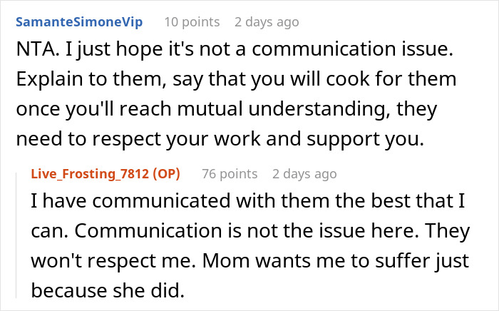 Teen Can't Keep Up With Family's Food Preferences, Starts Cooking Only For Himself, It Angers Family Teen Can't Keep Up With Family's Food Preferences, Starts Cooking Only For Himself, It Angers Family