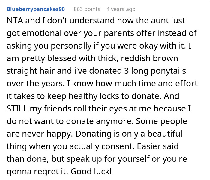 Teen Struggles To Handle The Pressure After Family Demands She Shave Her Head For Aunt Teen Struggles To Handle The Pressure After Family Demands She Shave Her Head For Aunt