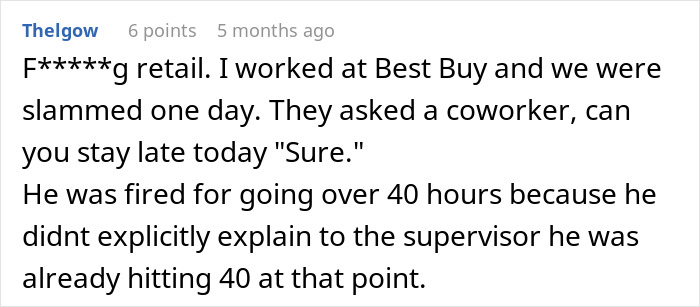 Worker Enjoys Film Premiere Mid-Shift, Comes To Work The Next Day To A Confused Manager