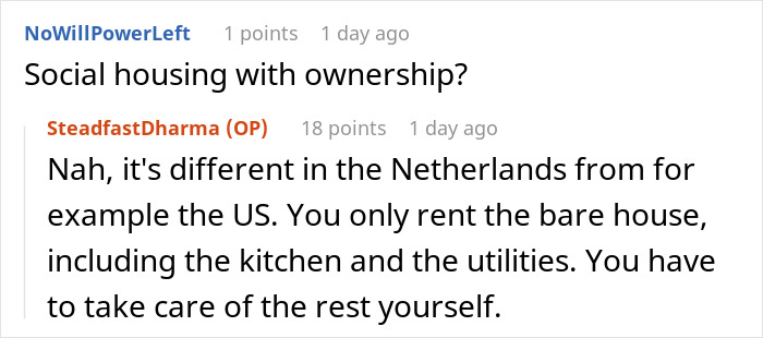 Woman Refuses To Buy Previous Tenant's Stuff, Hoping She'll Leave It Anyway, Comes To Regret It Woman Refuses To Buy Previous Tenant's Stuff, Hoping She'll Leave It Anyway, Comes To Regret It