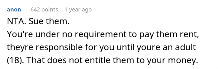 Teen Takes Refuge With GF After Parents Steal $3K From His Savings To Pay For Lavish Getaway Teen Takes Refuge With GF After Parents Steal $3K From His Savings To Pay For Lavish Getaway