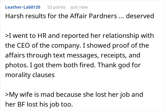 Man Learns About Wife’s Affair With Her CEO, Gets Her Fired And Leaves Her With Nothing Man Learns About Wife’s Affair With Her CEO, Gets Her Fired And Leaves Her With Nothing