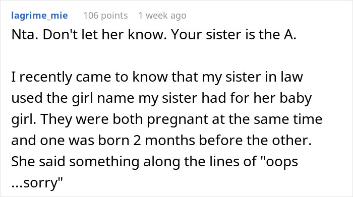 Woman Hides Her Unborn Baby’s Name From Copycat Sister Who Stole Her Last Two Baby Name Ideas