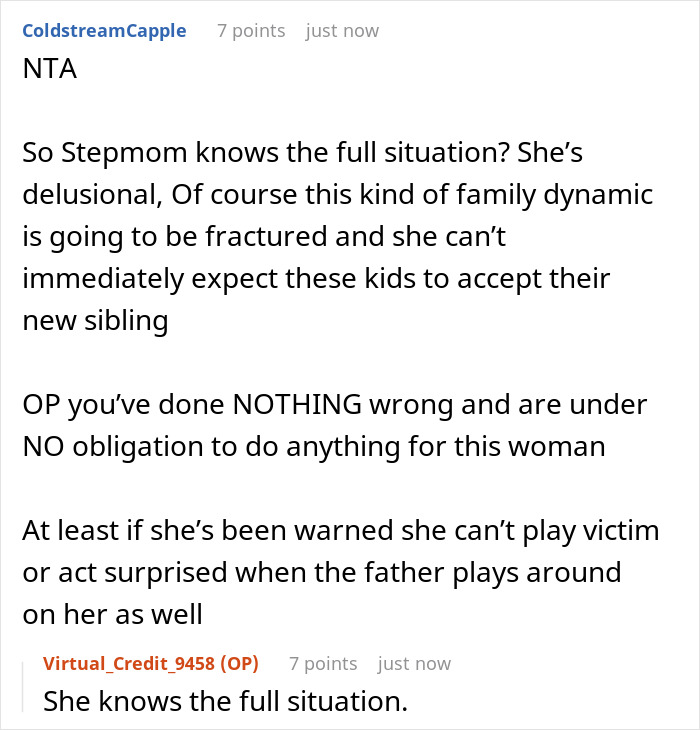 Teen Called Disgusting For Refusing To Take Care Of Newborn Baby That Came From His Dad’s Affair Teen Called Disgusting For Refusing To Take Care Of Newborn Baby That Came From His Dad’s Affair