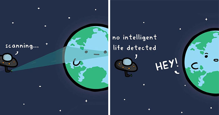30 Fun-Filled Comics That Will Teach You A Thing Or Two About The Cosmos, By This Artist