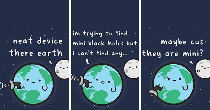 41 Educational Comics About Outer Space By This Artist