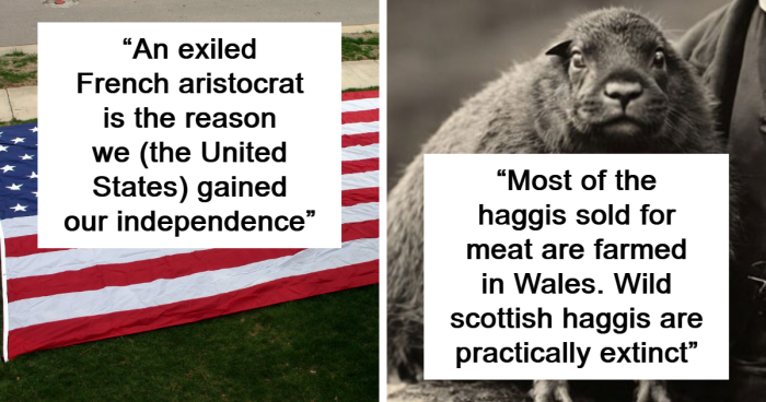 “Scottish Haggis Are Practically Extinct”: 40 Interesting Facts About Countries Round The Globe