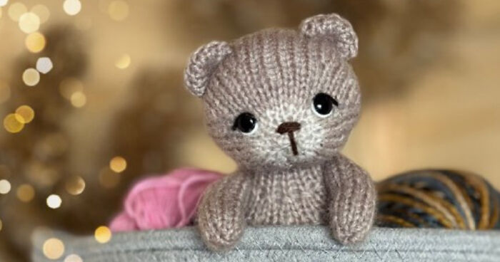 My Passion Is Knitting Heirloom Mini Bears, Here Are 8 Of Them