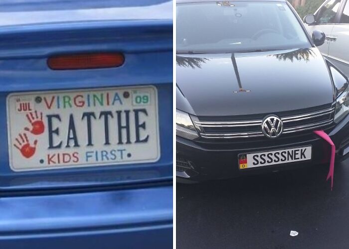 Hey Pandas, What Are Some Of The Funny Plates You See Around Your Area? (Closed)