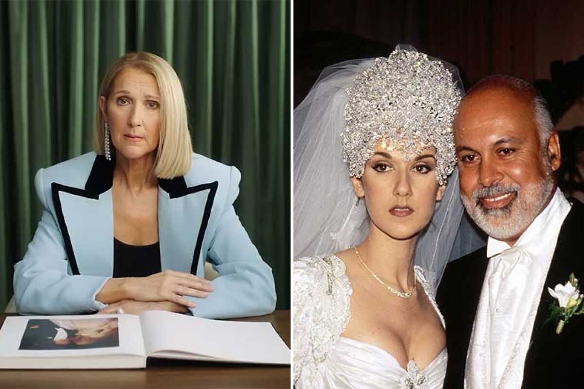 Céline Dion Reveals Famous Wedding Tiara With 2,000 Crystals Was Sewn On, Left Her Injured