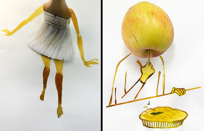 36 Captivating And Humorous Illustrations Created From Everyday Items By Christoph Niemann